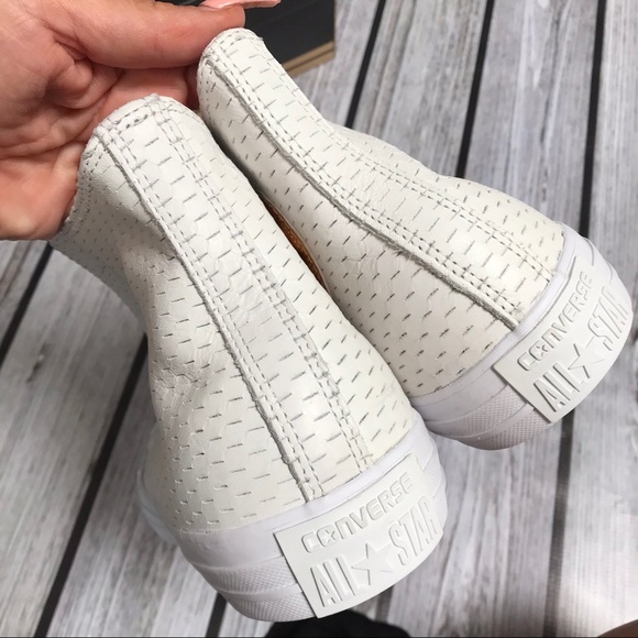 ‼️SOLD‼️NWB CONVERSE ALL-STAR LEATHER HI MENS 11.5 - Picture 7 of 8